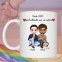 Caneca Casal Mesmo Sexo Masculino