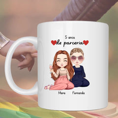 Caneca Casal Mesmo Sexo Feminino