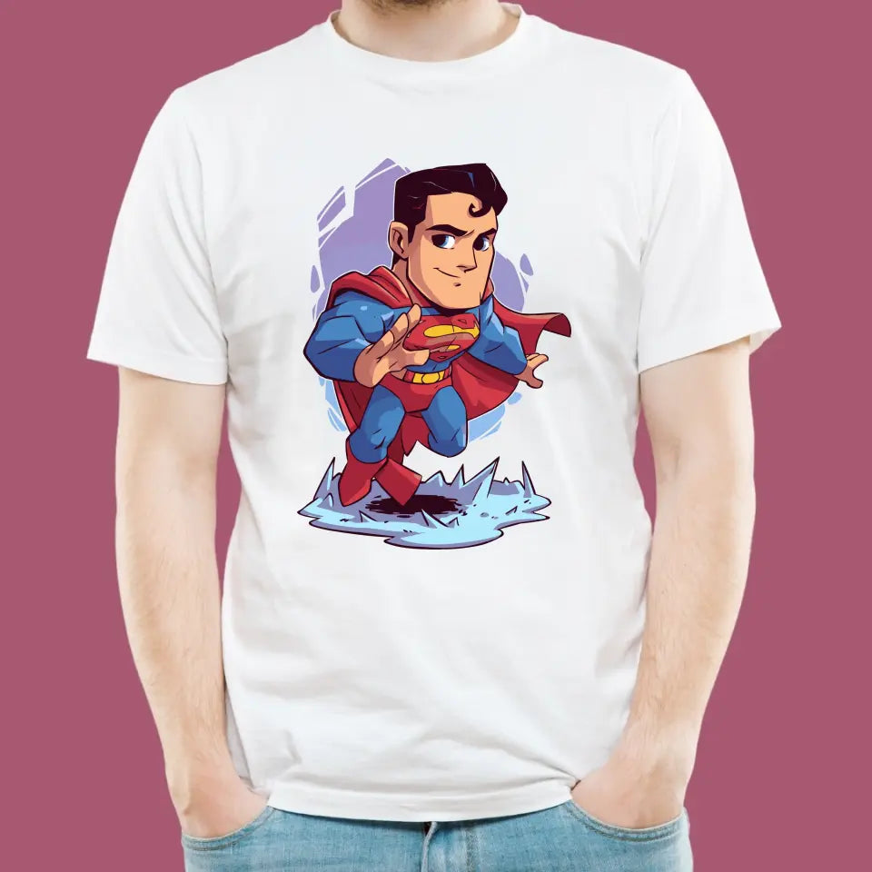 Camiseta Super Man Pop Art