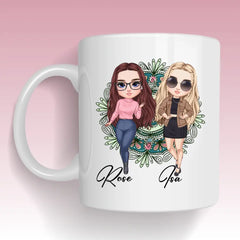 Caneca Amigas Estilosas Fashion