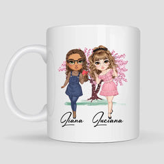 Caneca Amigas Fashion com Livro