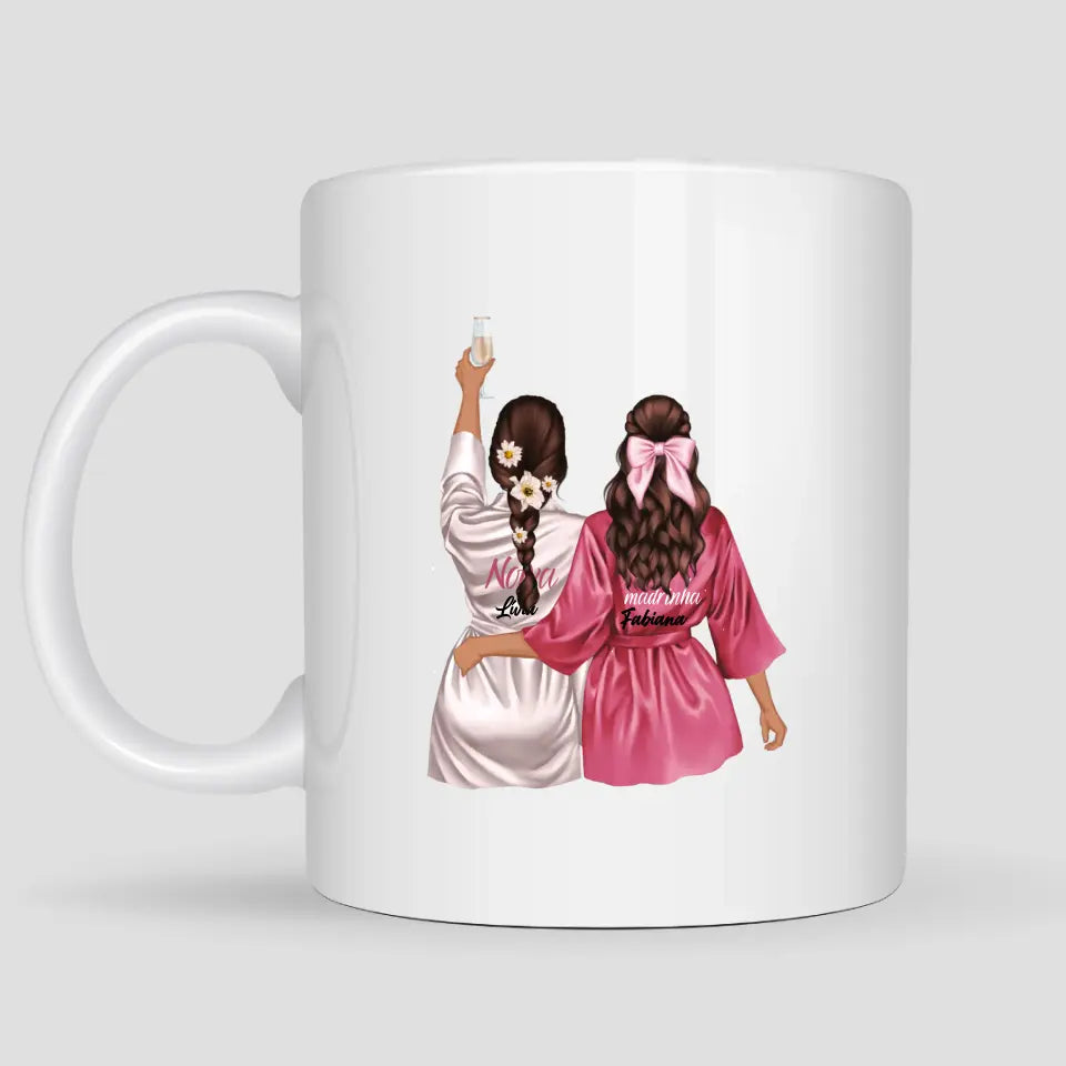 Caneca Uma Madrinha, Mãe ou Sogra