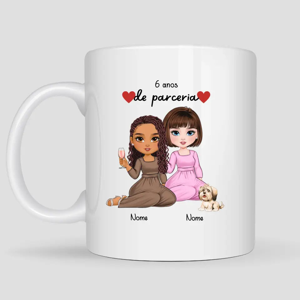 Caneca Casal Mesmo Sexo Feminino